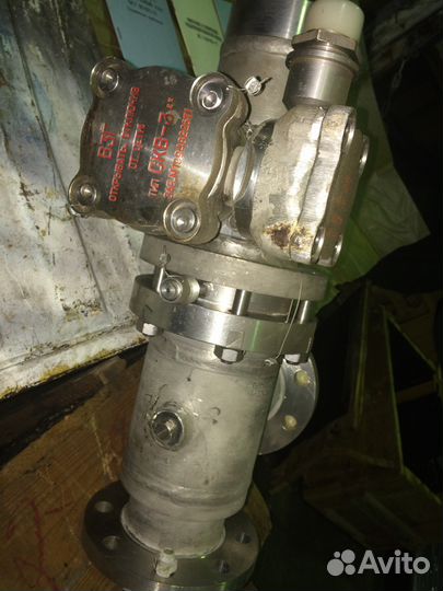 Клапан отсечной с пневмоприводом Р 96263.Ду70.Рр28