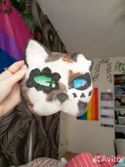 Маска кошки для квадробики