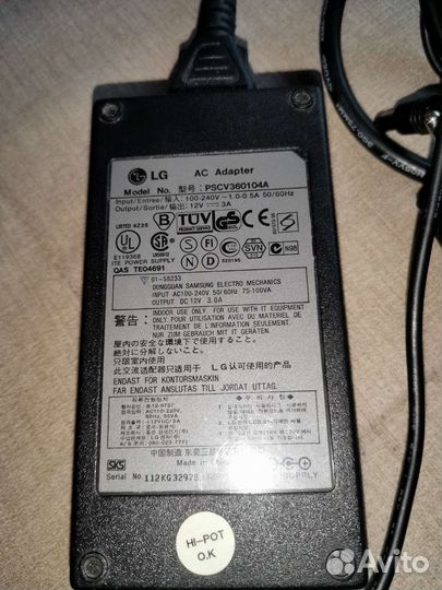 Блок питания pscv36014a (LG ориг)