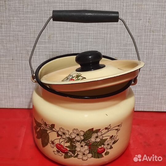 Эмалированная посуда СССР новая