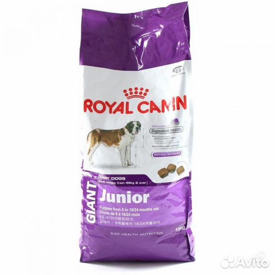 Royal canin giant puppy 15 кг