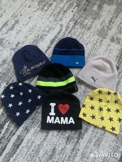 Шапки для мальчика