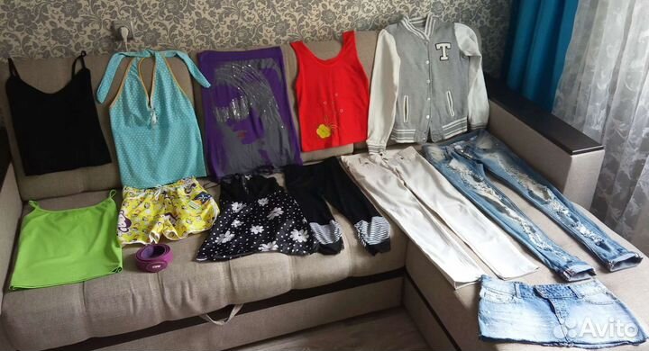 Вещи пакетом на девочку