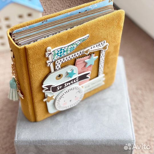 Фотоальбом ручной работы для мальчика