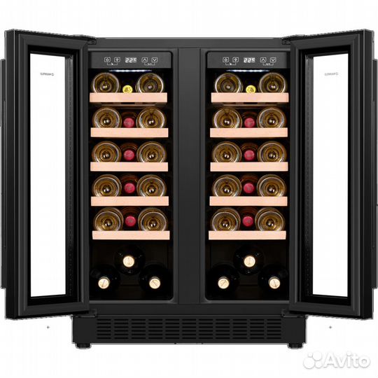 Встраиваемый винный шкаф Maunfeld mbwc-112S40