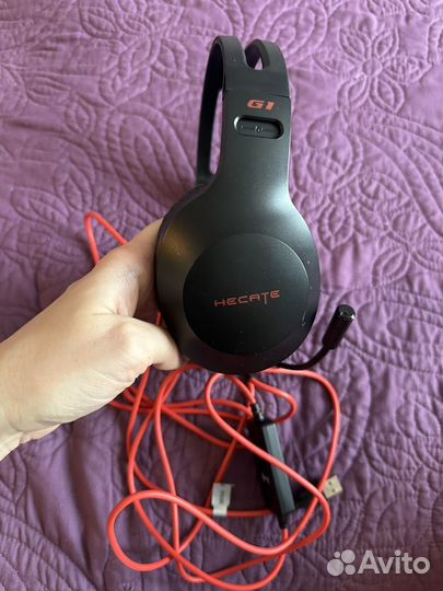 Игровые наушники с микрофоном