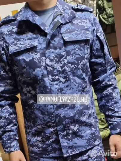 Костюм Гвардеец синяя точка