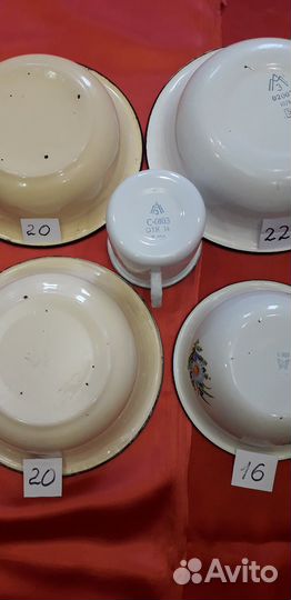 Посуда эмалированная СССР