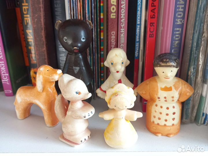 Игрушки СССР колкий пластик