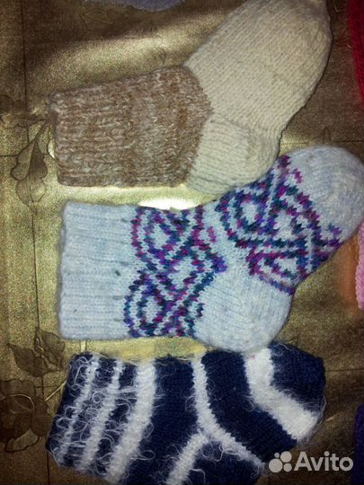 Носочки новые вязанные