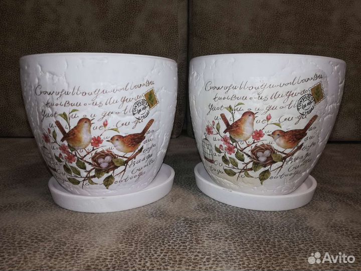 Горшки для цветов (керамика)