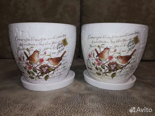 Горшки для цветов (керамика)