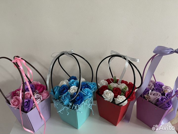 Букет из мыла