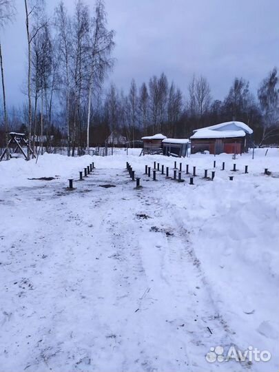 Винтовые сваи монтаж под ключ