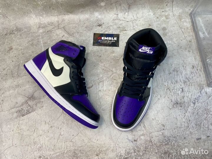 Кроссовки Nike Air Jordan 1 High Court Purple