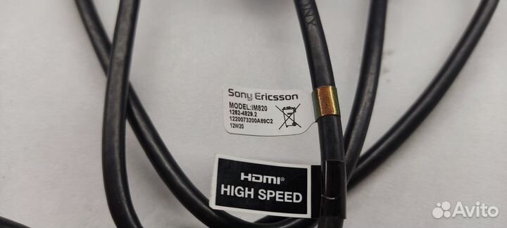 Hdmi кабель Sony Ericsson IM820