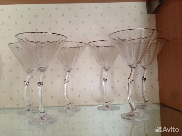 Новые бокалы под мартини