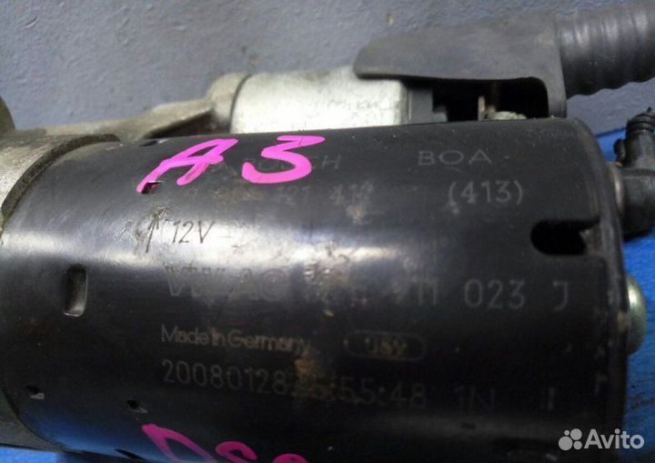 Стартер Audi A3 8P