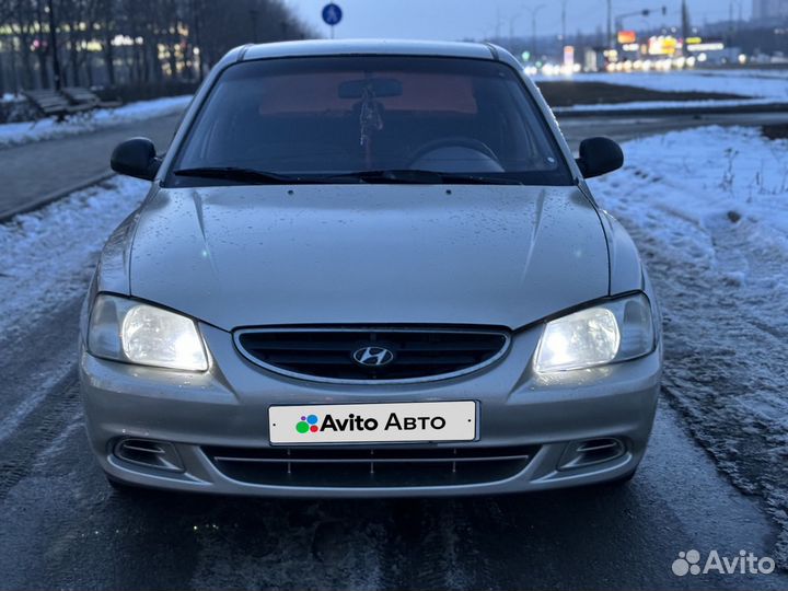 Hyundai Accent 1.5 МТ, 2005, 193 000 км