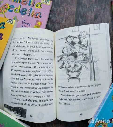 Детские книги на английском Amelia Bedelia.Амелия