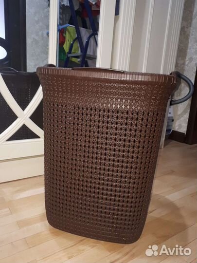 Корзина плетеная большая