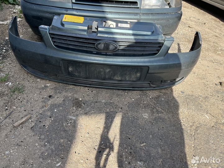 Бампер передний priora 1