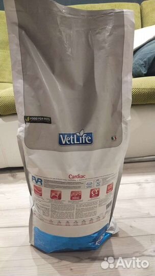 Корм для собак Cardiac VetLife 10 кг