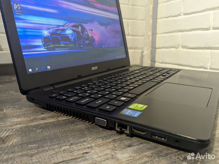 Мощный ноутбук Acer i5-4210/8gb/ssd/nvidia 820m