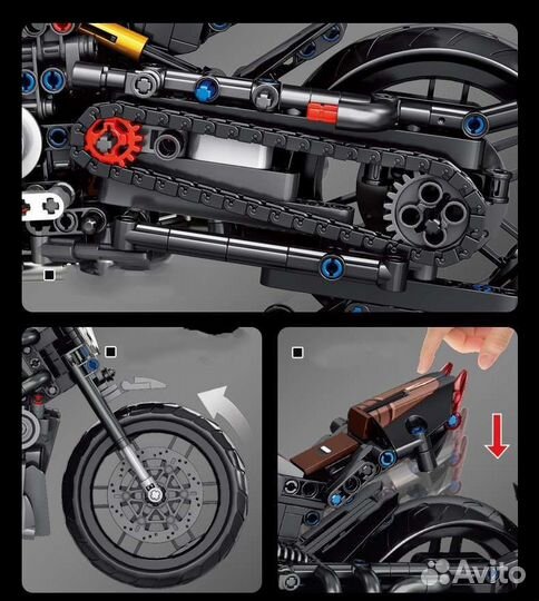 Лего Technic Мотоцикл Ducati Diavel (Новый)