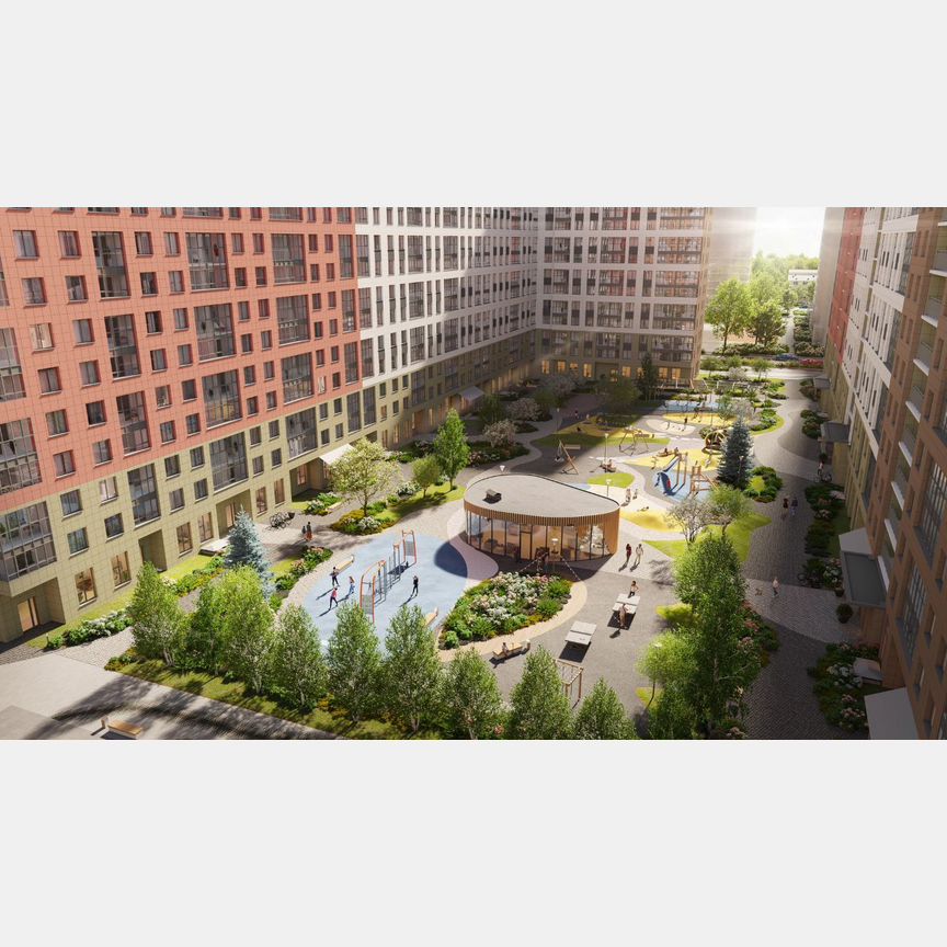 3-к. квартира, 60,6 м², 4/25 эт.