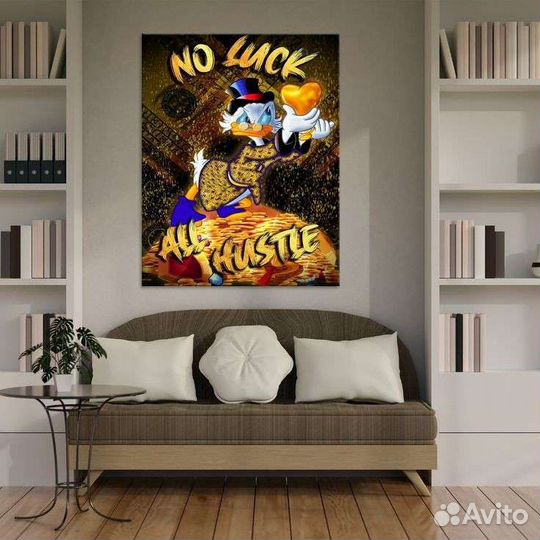 Картина маслом Скрудж Макдак. Большой выбор