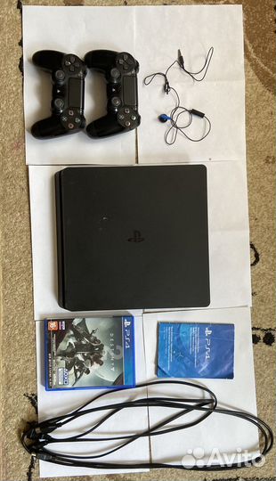 Sony PS4 slim с играми