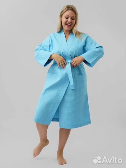 Халат банный вафельный Артикул 227 - 224