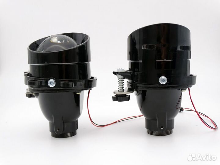 Биксеноновые линзы 3 Toyota туманки в штатное