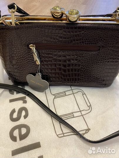 Сумка натуральная кожа Toska Rossi