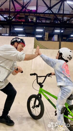 Тренер-инструктор по BMX freestyle,MTB,самокат Ins