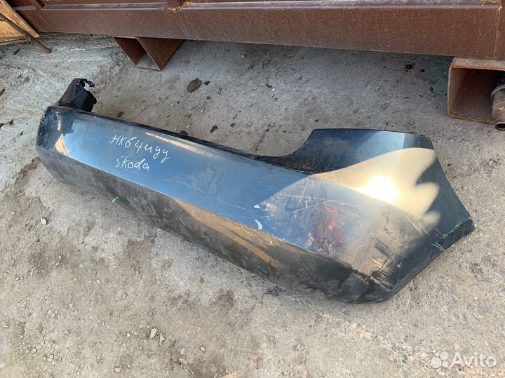 Skoda Fabia 2 - Бампер задний