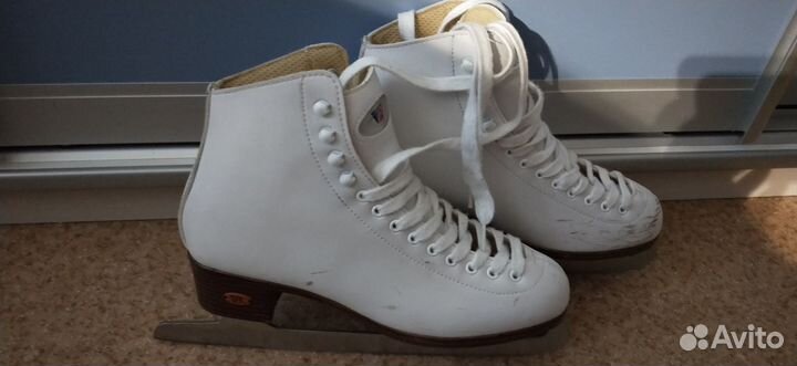 Фигурные коньки Riedell р 8 / 38 и botas 34 р