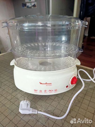 Пароварка moulinex principio mv1000