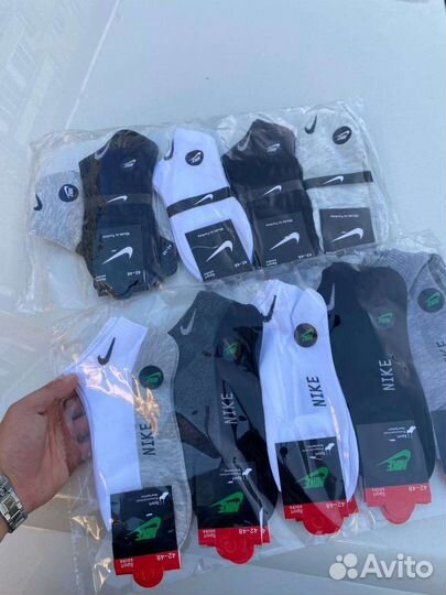 Носки nike короткие