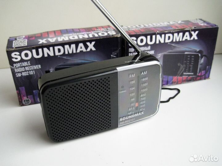 Карманный радиоприемник soundmax RD2101 новый