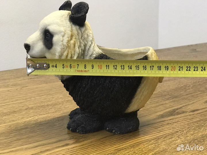 Панда кашпо полистоун