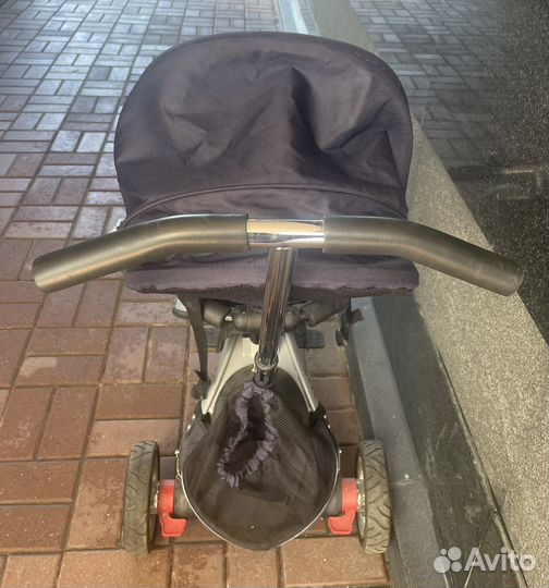 Детский 3 колёсный велосипед с родительской ручкой