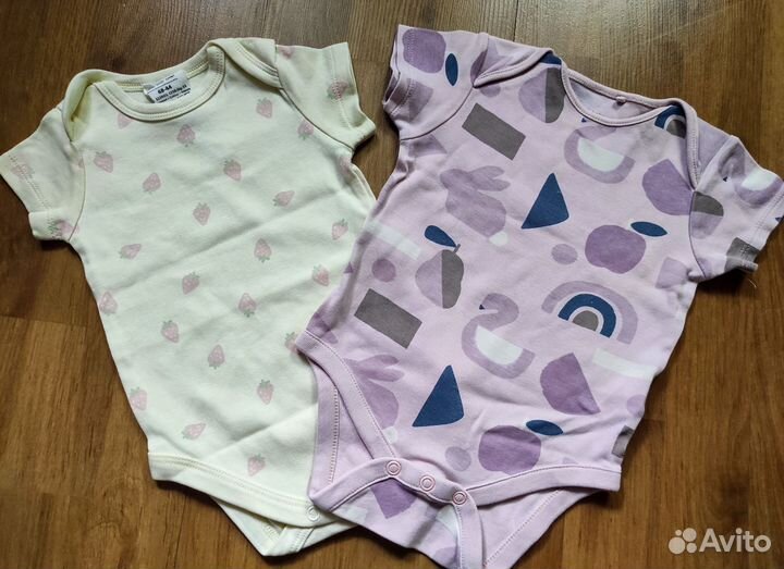 Боди и платье next 6-9 месяцев
