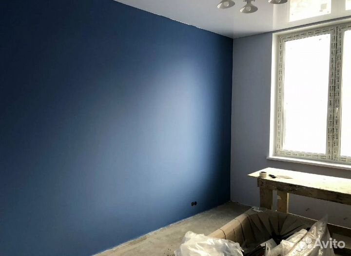 Покраска стен и потолков