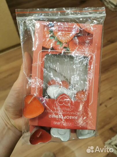 Свечи декоративные аромосвечи