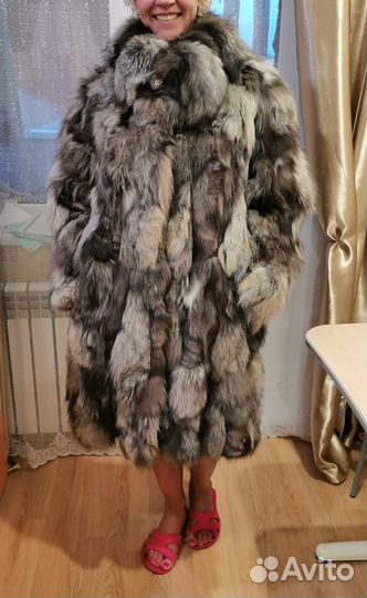 Шуба из песца