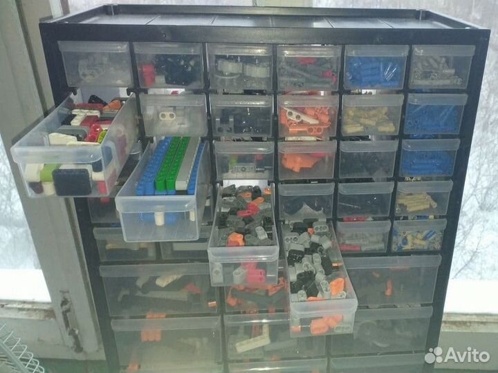 Lego Стеллаж для сортировки. Лего Шкаф с ячейками