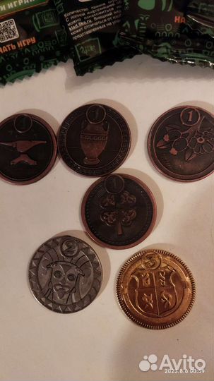 Монетки из 5-ки коллекционные