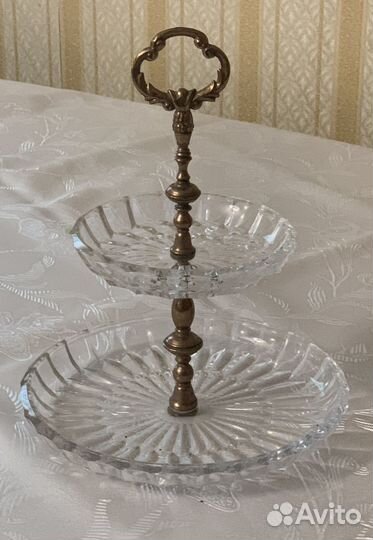 Этажерка 2х ярусная, ретро